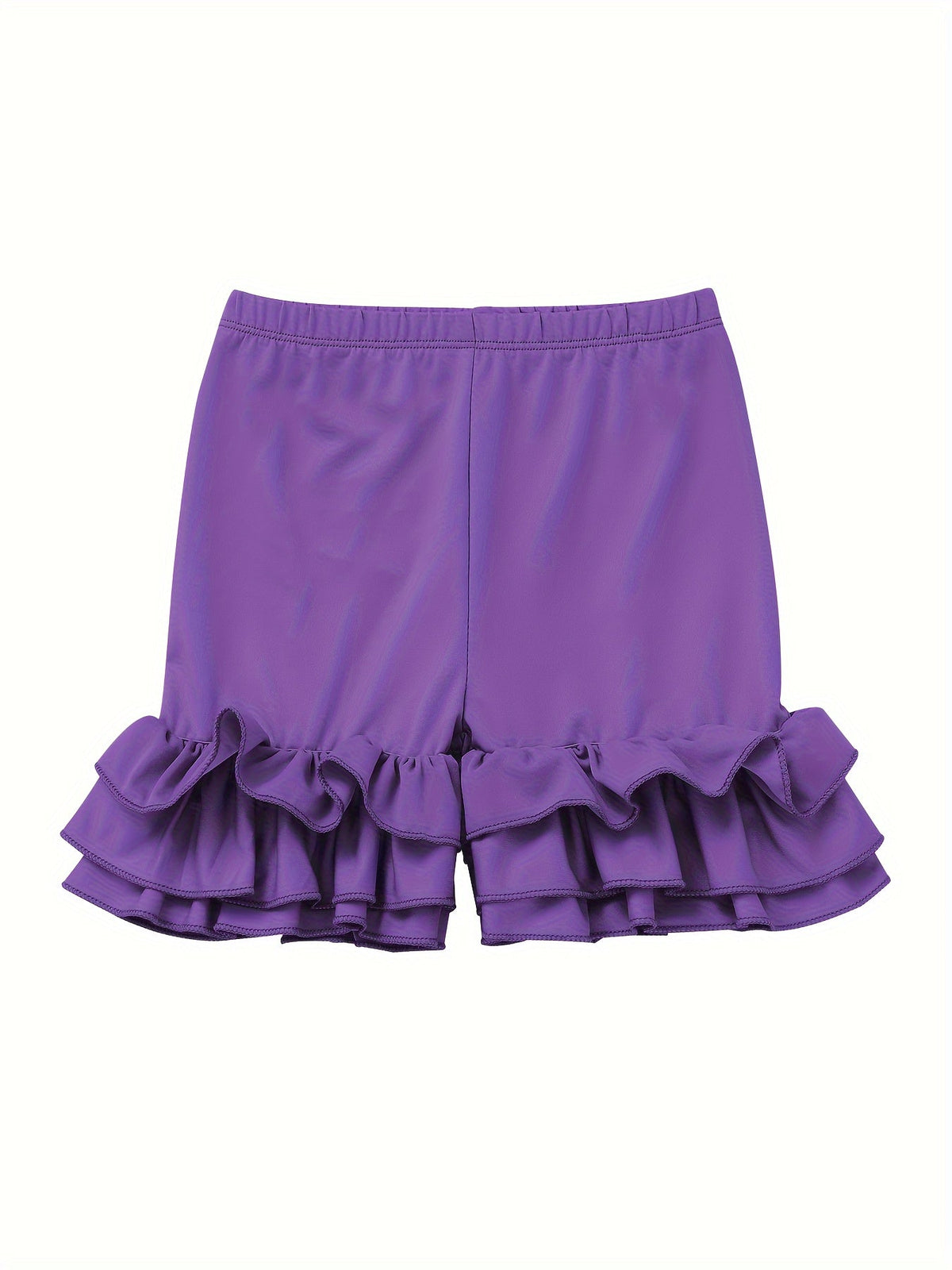 Girls' Solid Color Shorts - Summer 9189 – view 17