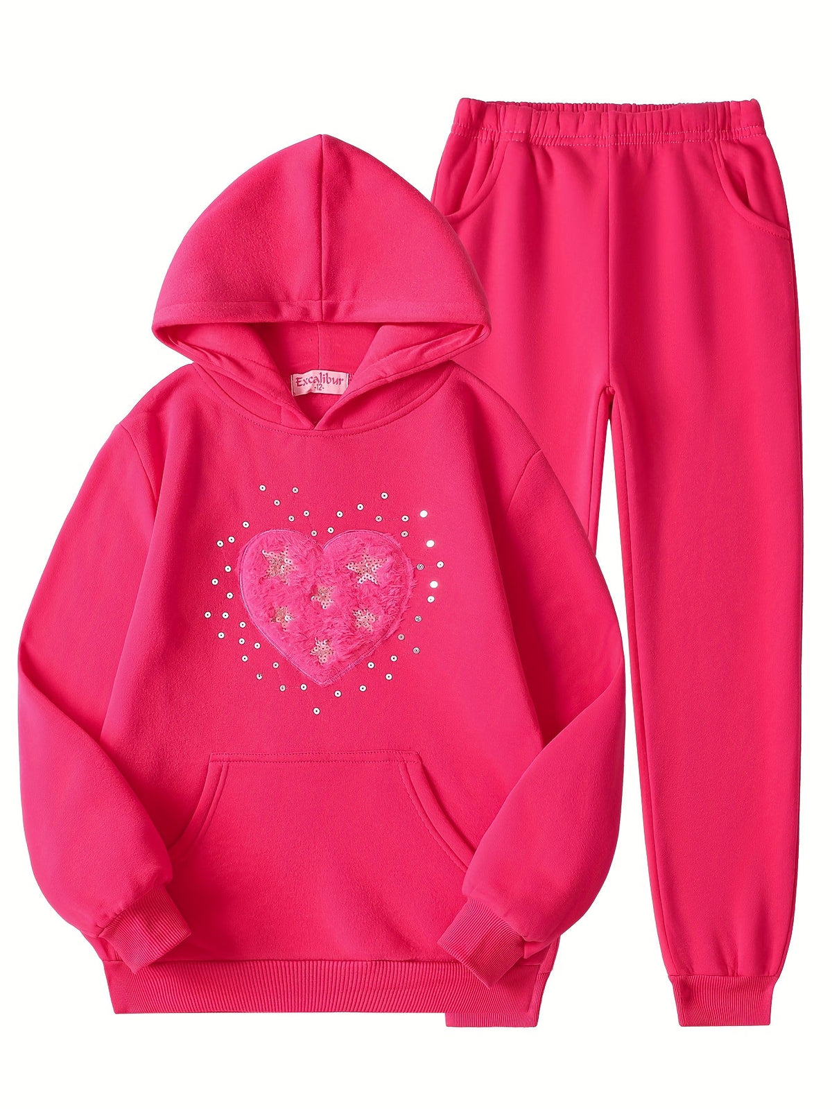 Girls' Sweatshirt – Girls' Floral Outerwear - Winter – view 4