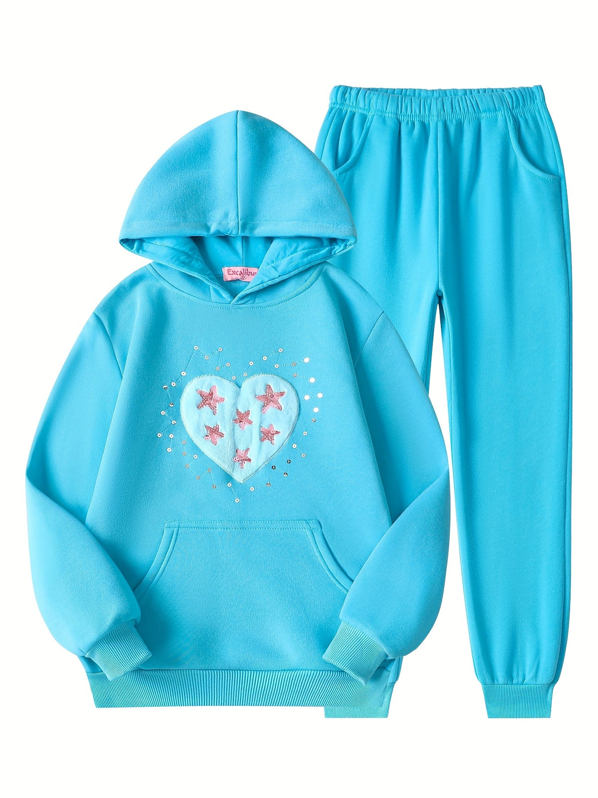 Girls' Sweatshirt – Girls' Floral Outerwear - Winter – view 6