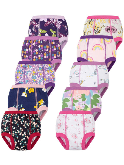 Girls' Training Pants – Girls' Potty Training Underwear - 10-Pack Absorbent – main product image