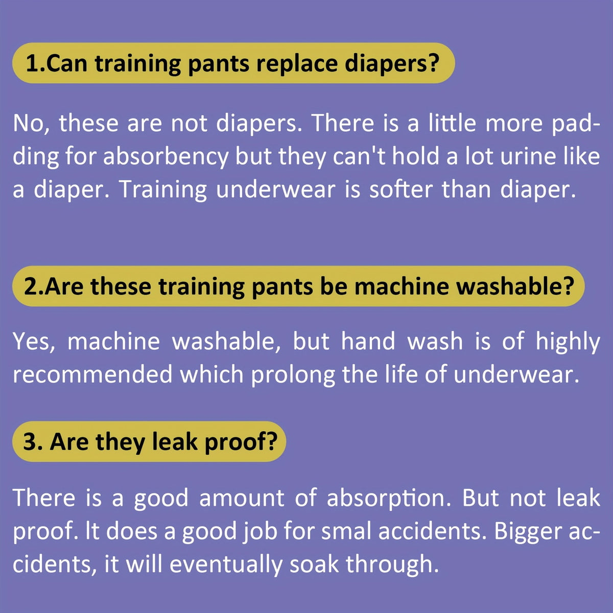 Girls' Training Pants – Girls' Potty Training Underwear - 10-Pack Absorbent – view 7