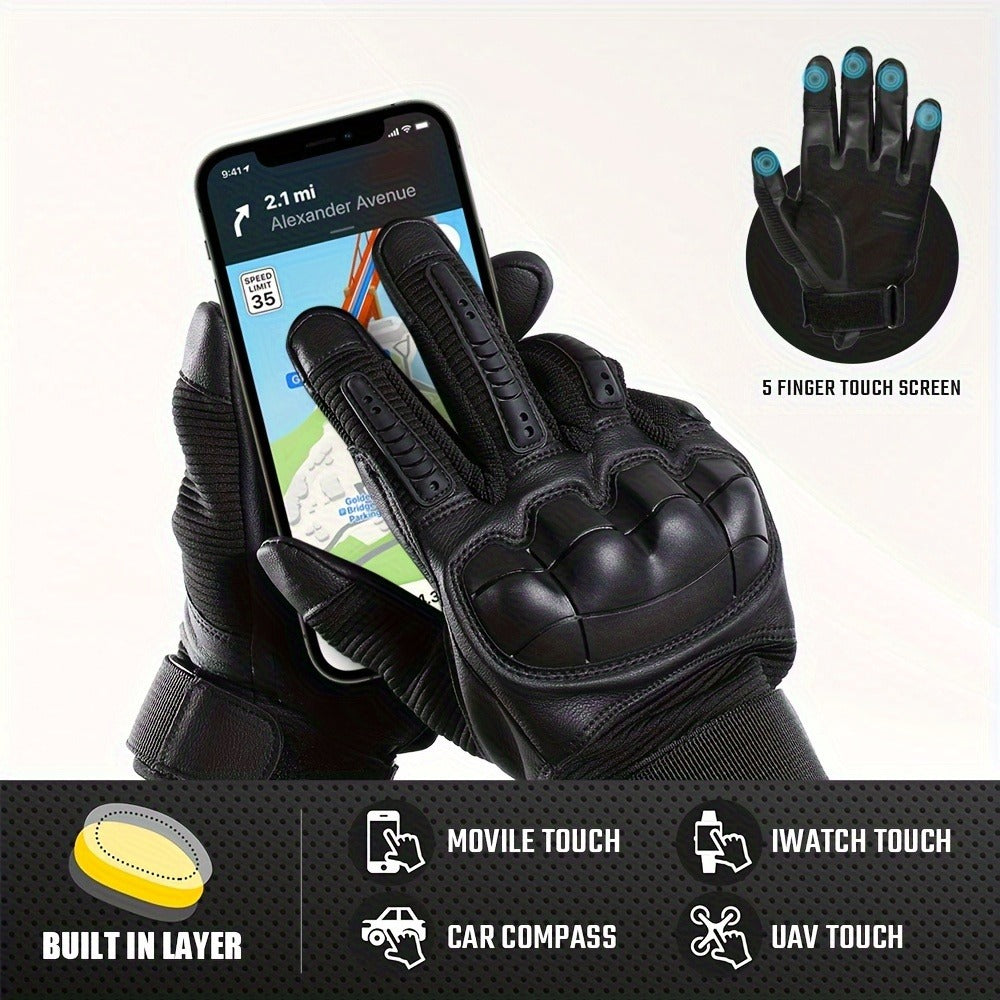 Gloves - Cycling Men Full Finger Non-Slip Wear-Resistant Outdoor Sport for - product detail view 6