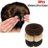 2pcs Black +2pcs Khaki +2pcs Beige