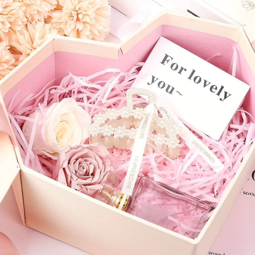 Hair Clips for Women - Claw 8 Pack Pearl Ribbon Floral Vintage 3.7 Inch Elegant Bridesmaid - product detail view 2