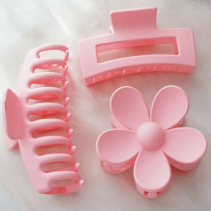 Hair Ties & Hair Accessories Sets - Bow & Clips Set for Women 32 Pack Cute Bow Scrunchies, Large Claw Clip - product detail