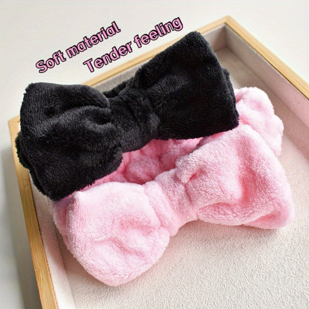 Hair Ties & Hair Accessories Sets - Bow & Clips Set for Women 32 Pack Cute Bow Scrunchies, Large Claw Clip - product detail