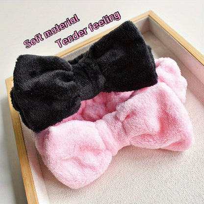 Hair Ties & Hair Accessories Sets - Bow & Clips Set for Women 32 Pack Cute Bow Scrunchies, Large Claw Clip - product detail