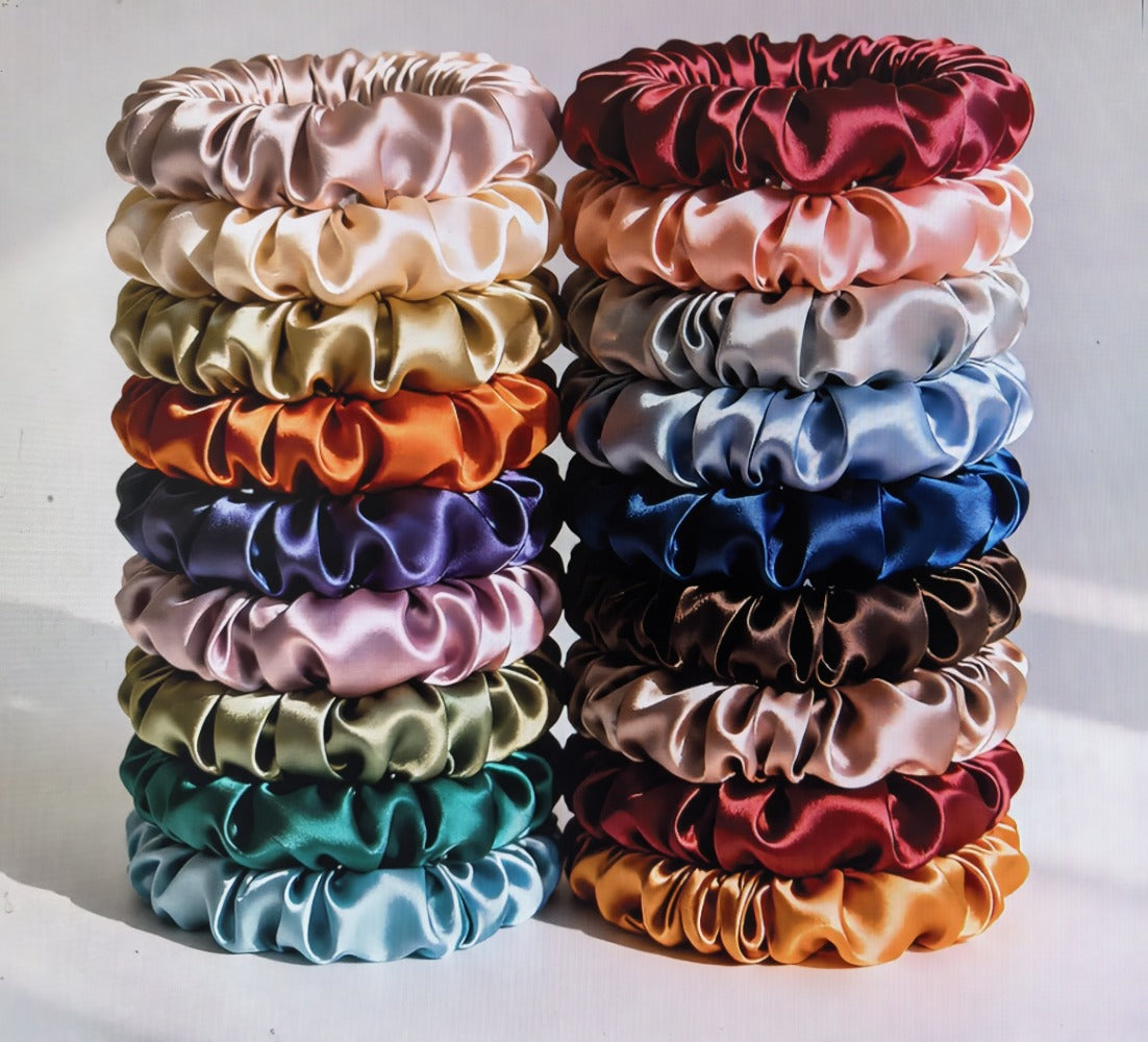 Hair Ties & Hair Bands - for Women 48 Pack Gentle Elastic for Fine , Scrunchie-Style Small Ponytail - product detail view 11