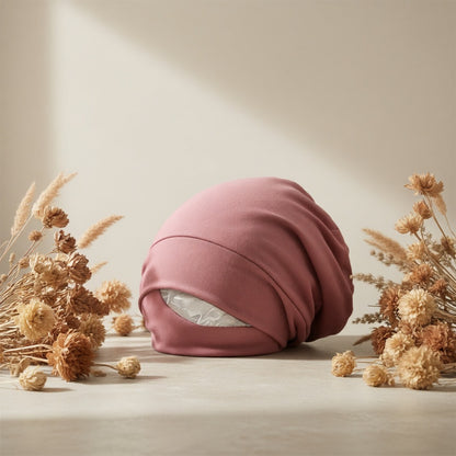 Hats & Beanies - Turban Hat for Women 4pcs Soft Satin Lining Muslim Turban Sleep Cap Chemo - product detail view 9