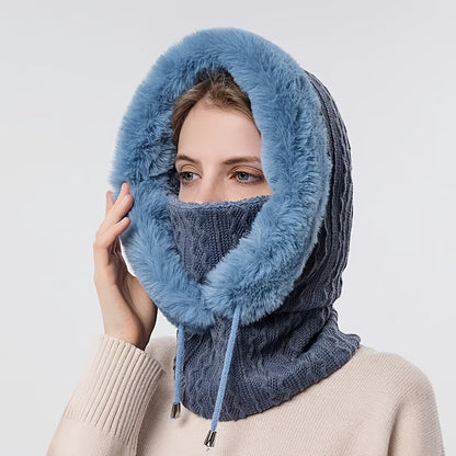Hats & Beanies - Winter Beanie Hat for Women Plush Warm Fleece Lined Knit Cap Soft Cozy - product detail view 10