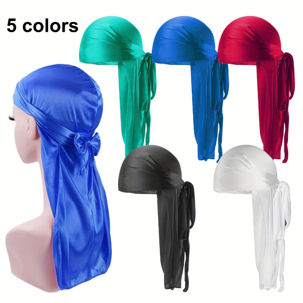 Headband for Women - 5 Pack Sweat-Wicking Sports Bandana Neck Scarf Helmet Liner Cycling - product detail view 3
