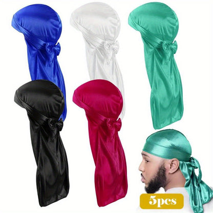 Headband for Women - 5 Pack Sweat-Wicking Sports Bandana Neck Scarf Helmet Liner Cycling - product detail view 8