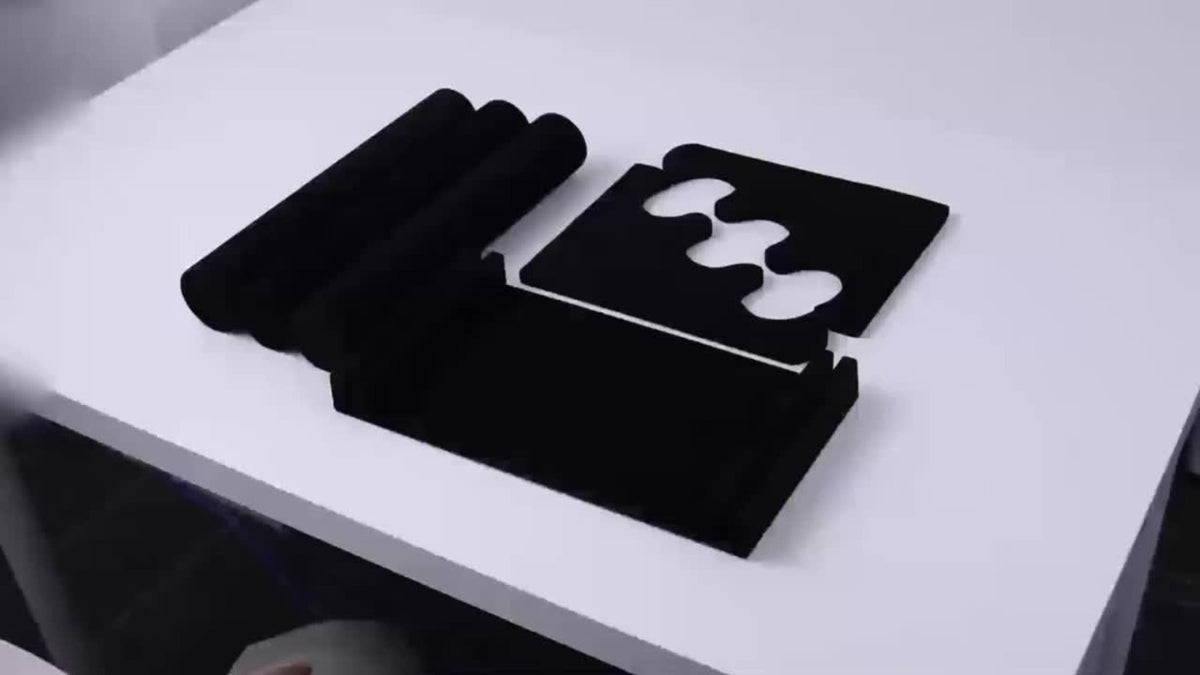 Jewelry Display Stand - 3-Tier Desktop Rack for Watches, Bracelets & Bangles Stylish Home Decor - product detail view 12