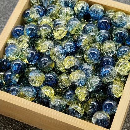 Jewelry Making Beads - Crackle Stone 399 Pcs Set 10mm Assorted Multicolor Round for , Bracelets - product detail view 8