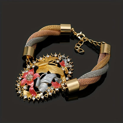 Jewelry Set for Women - Elegant Gold for - Versatile Zinc Alloy Accessories for Autumn, Winter & - product detail view 8