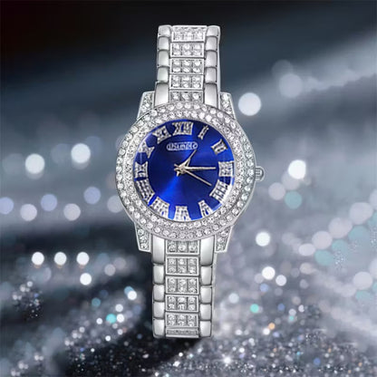 Jewelry Set with Watch - Women & 6 Pieces Luxury Ladies Wristwatch with Bracelet, Necklace - product detail view 34