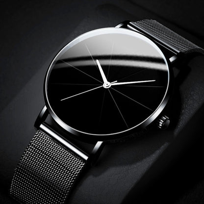 Jewelry Set with Watch - Men's Quartz & Bracelet | 4-Piece Elegant Gift with Alloy Case, Round Dial - product detail view 14