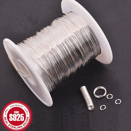 Jewelry Wire - Silver for Making Handcrafted Braiding , Thin Craft DIY Beading Wrapping - main product view