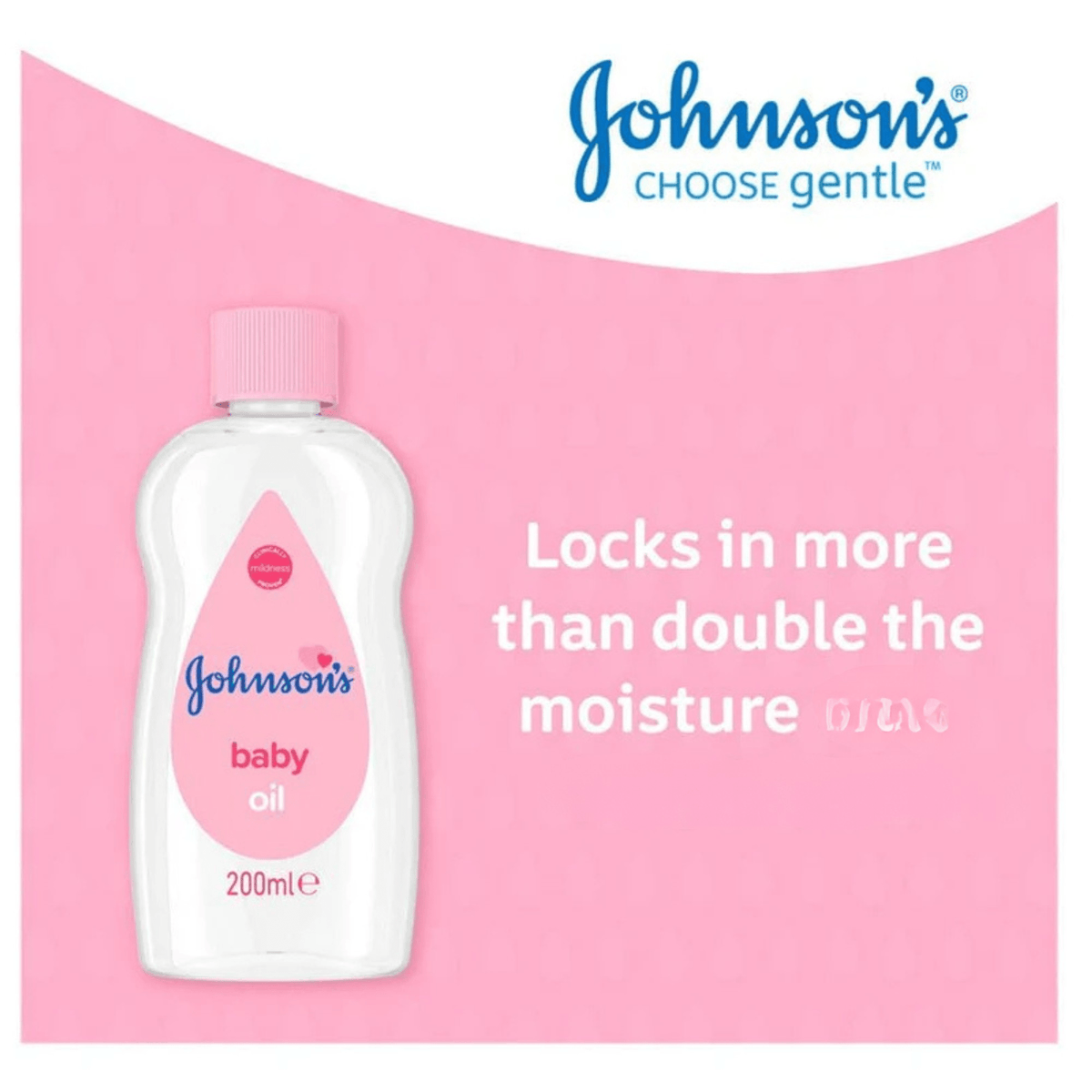 Johnson's Baby Oil - 200 ml Moisturizing Care – view 7
