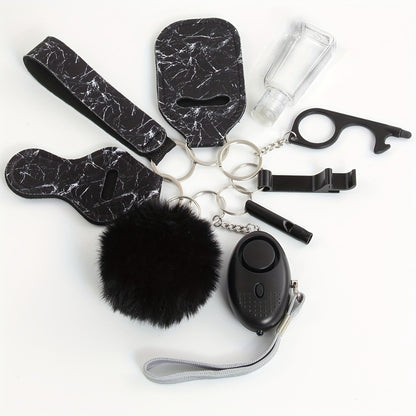 Keychain - Personal Alarm Set 130dB Emergency Siren 10-Piece Women's Self Defense - product detail view 4