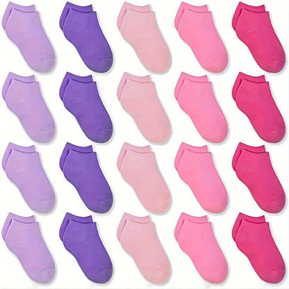 Kids' Breathable School Socks - 20-Pair Pack – main product image