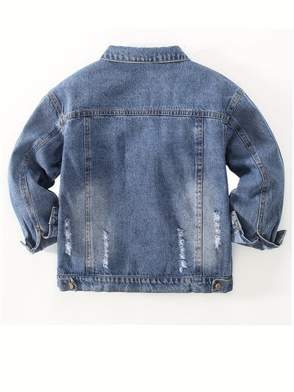 Kids' Coat – Kids' Denim Outerwear – view 2