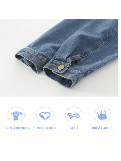 Kids' Coat – Kids' Denim Outerwear – view 4