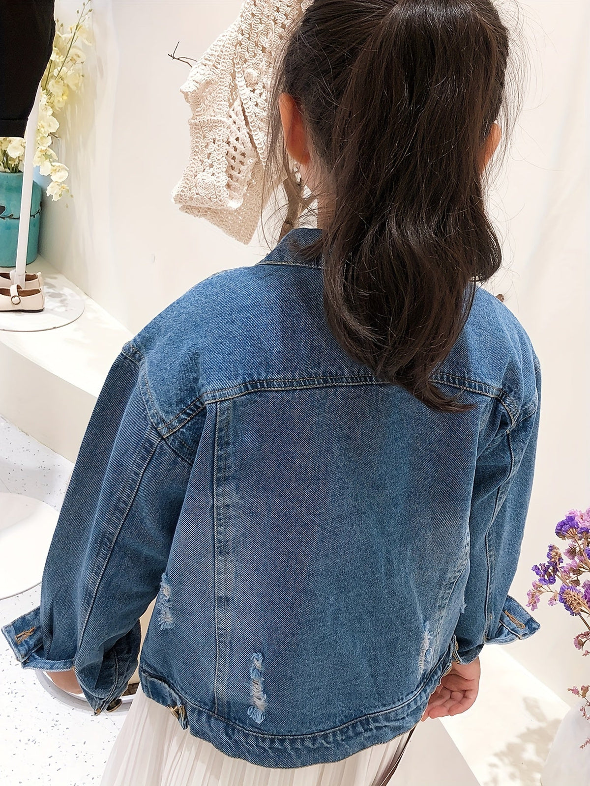 Kids' Coat – Kids' Denim Outerwear – view 7