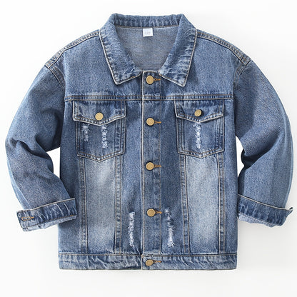 Kids' Coat – Kids' Denim Outerwear – view 9