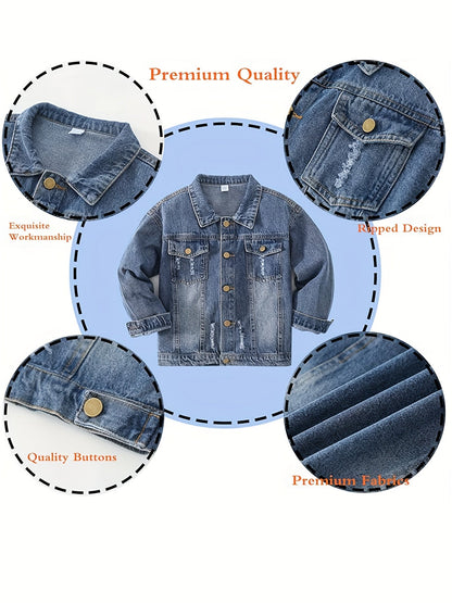 Kids' Coat – Kids' Denim Outerwear – view 12