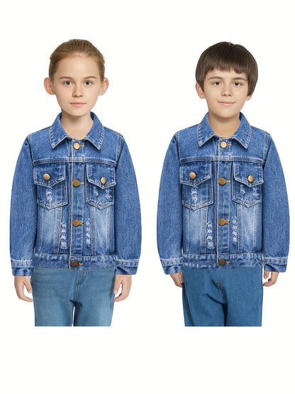 Kids' Coat – Kids' Denim Outerwear – view 15