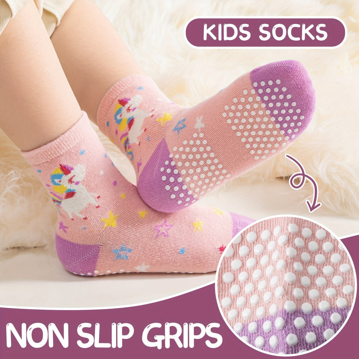 Kids' Colorblock Baby & Kids Socks - 12-Pair Pack – view 3