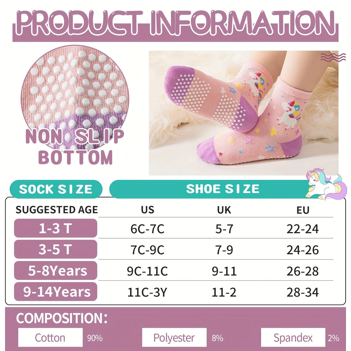 Kids' Colorblock Baby & Kids Socks - 12-Pair Pack – view 8