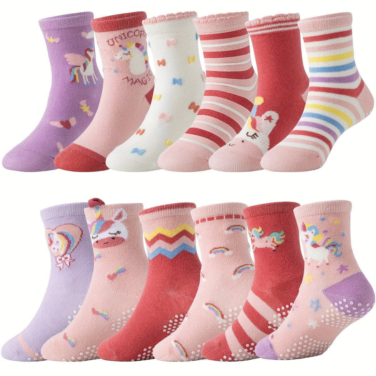 Kids' Colorblock Baby & Kids Socks - 12-Pair Pack – view 16