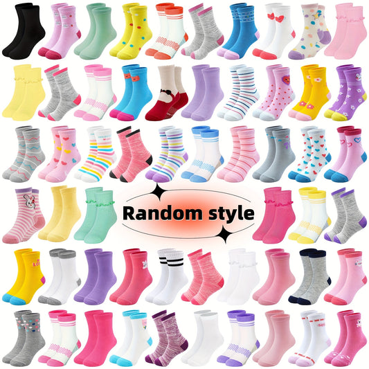Kids' Cute Print Baby & Kids Socks - 24-Pair Pack – main product image