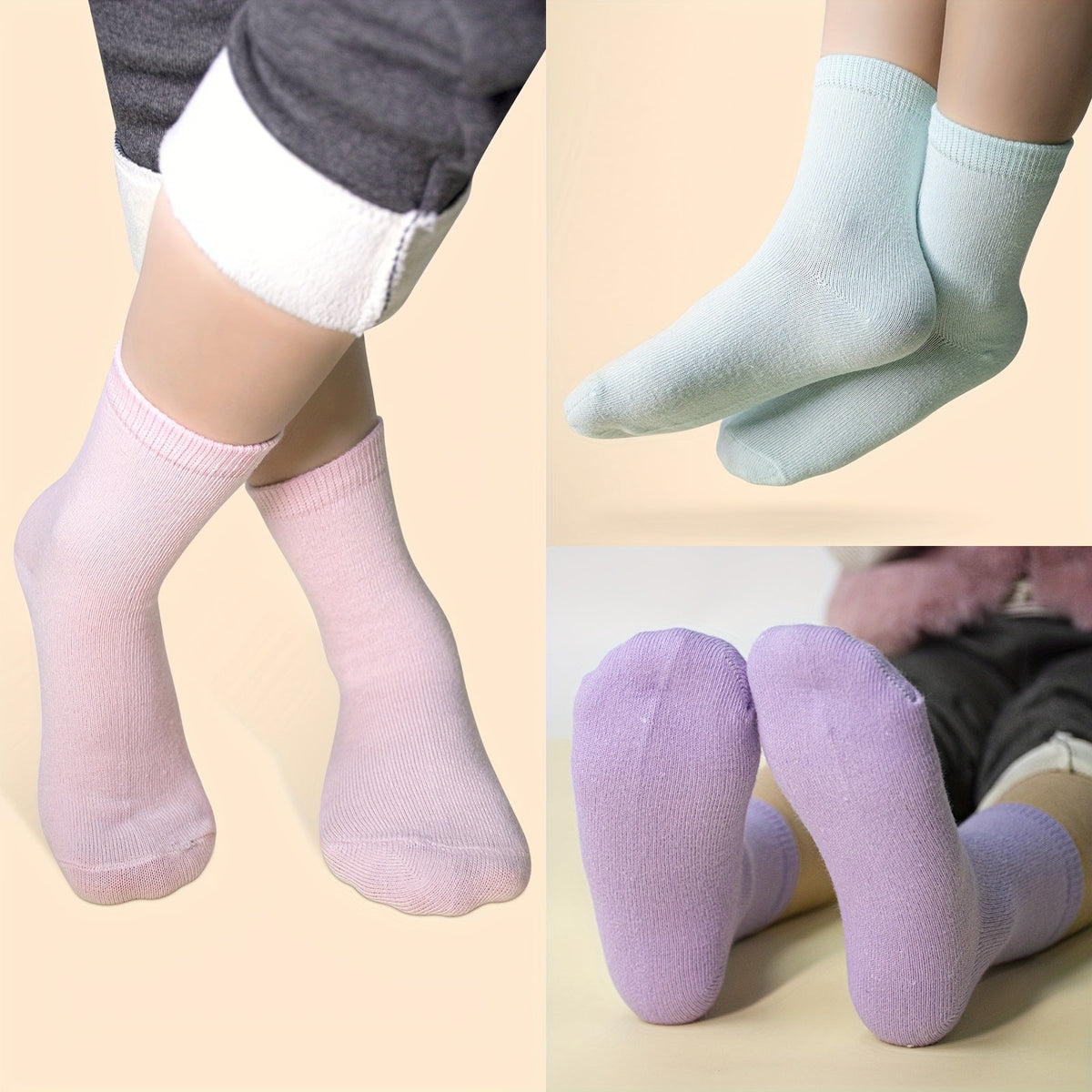Kids' Cute Print Baby & Kids Socks - 24-Pair Pack – view 3