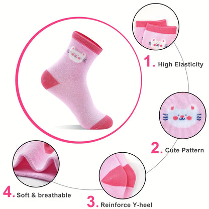 Kids' Cute Print Baby & Kids Socks - 24-Pair Pack – view 6