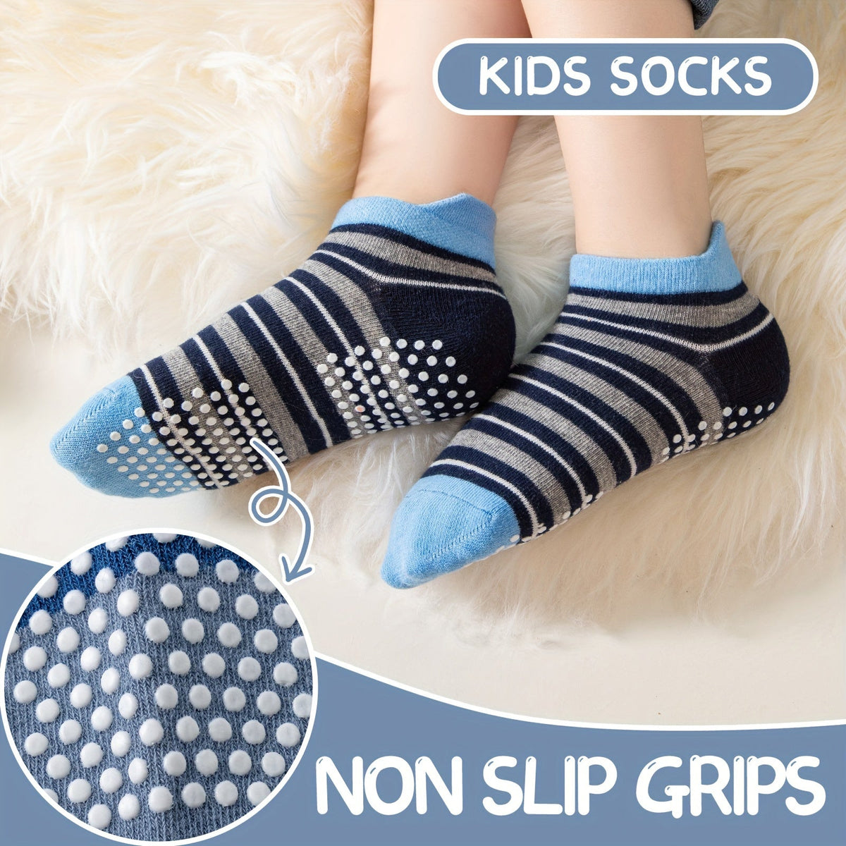 Kids' Cute Print Baby & Kids Socks - 9/18-Pair Options – view 4