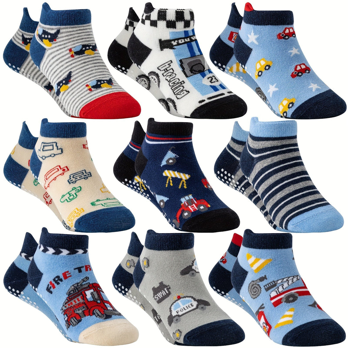 Kids' Cute Print Baby & Kids Socks - 9/18-Pair Options – view 9