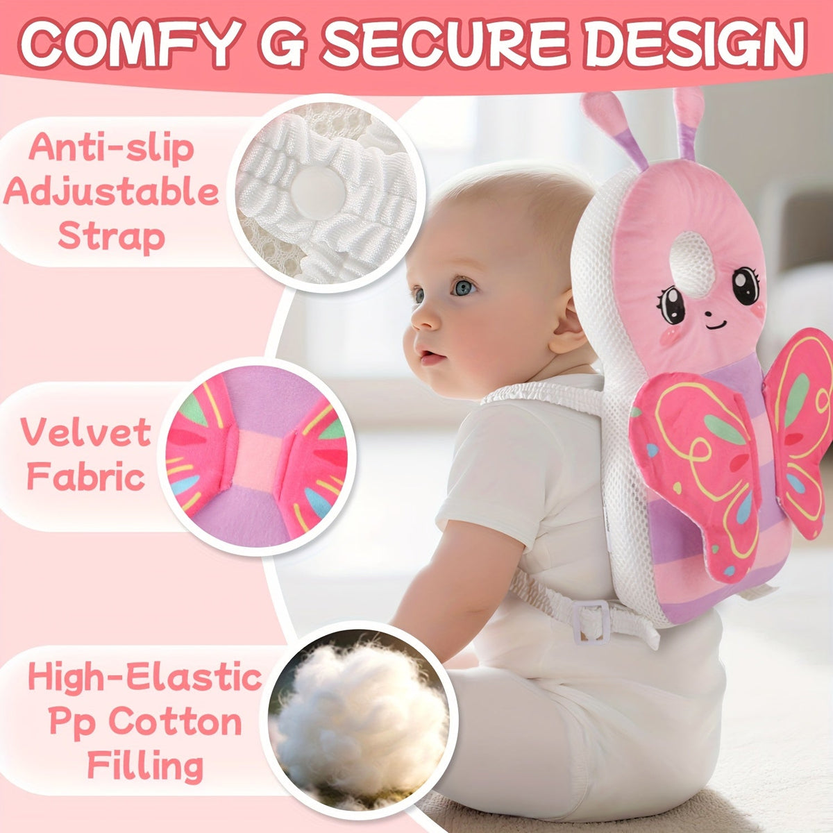 Kids' Cute Print Backpack – Polyester blend – main product image