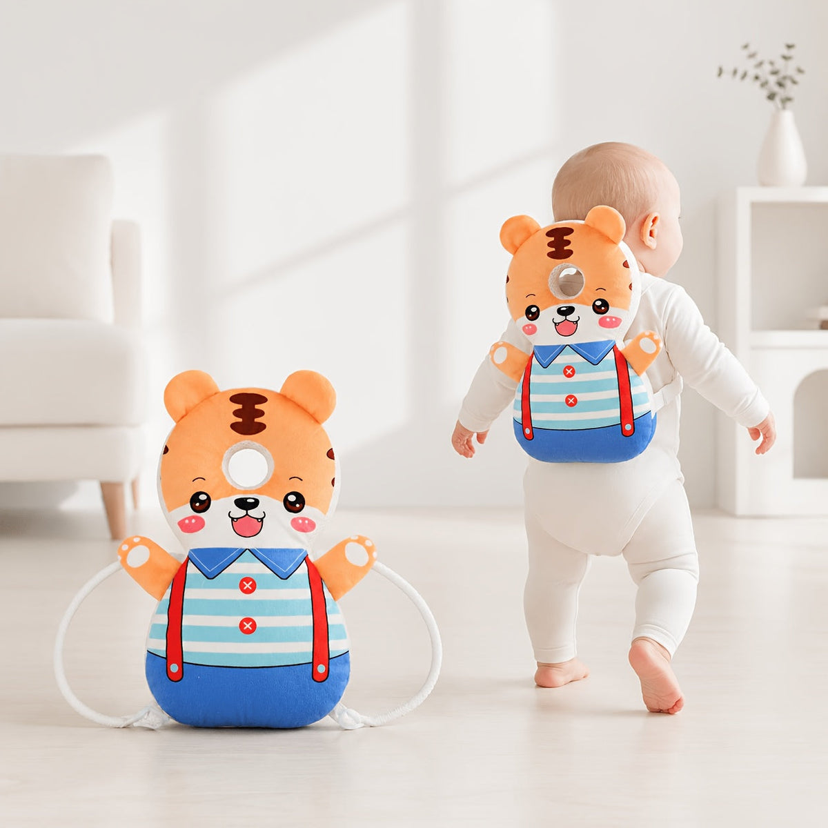 Kids' Cute Print Backpack – Polyester blend – view 9