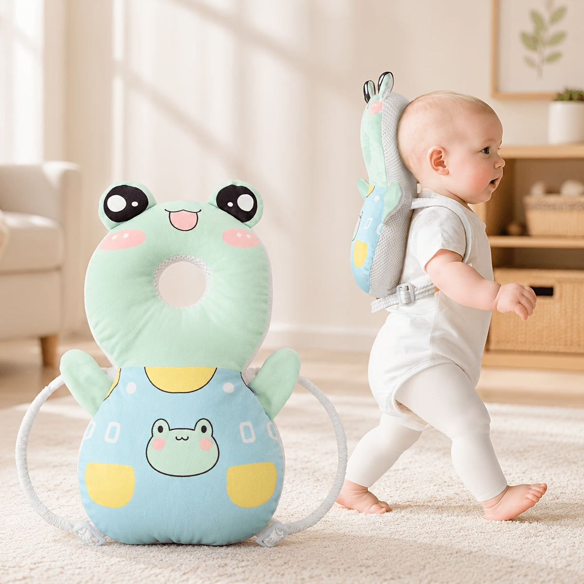 Kids' Cute Print Backpack – Polyester blend – view 10