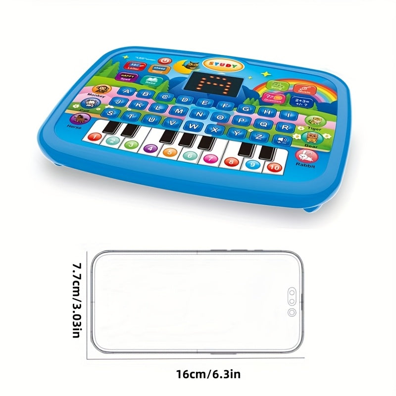 Kids Electronic Learning Tablet Toy - Letters, Numbers, Music and Piano Keys – view 4