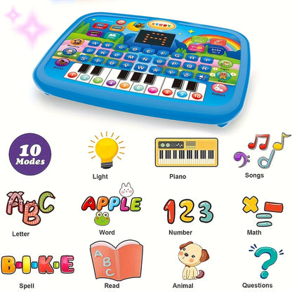 Kids Electronic Learning Tablet Toy - Letters, Numbers, Music and Piano Keys – view 6