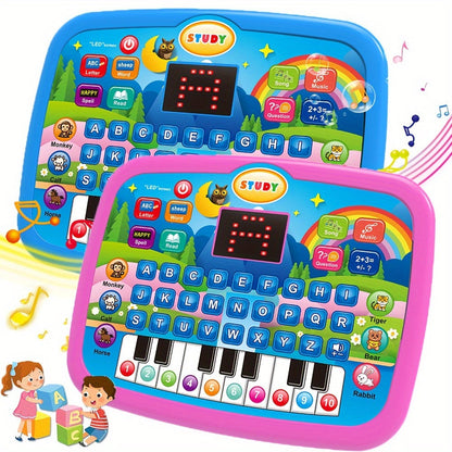 Kids Electronic Learning Tablet Toy - Letters, Numbers, Music and Piano Keys – view 7