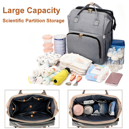 Kids' Everyday Diaper Bag – Black / Gray – main product image