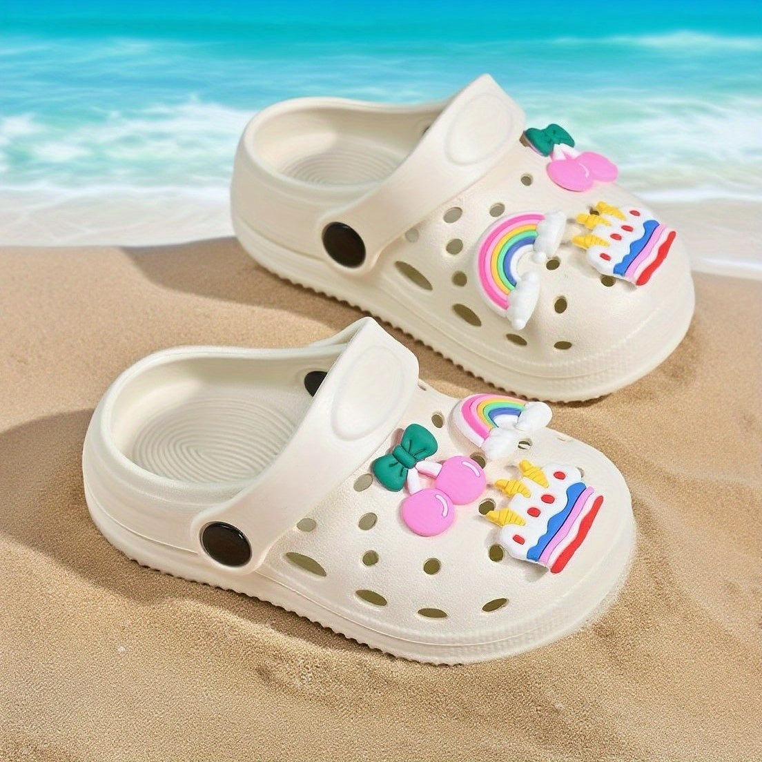 Kids' Flip Flops - Breathable Mesh & Non-Slip Sole – view 3