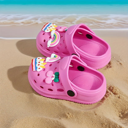 Kids' Flip Flops - Breathable Mesh & Non-Slip Sole – Black option – view 5