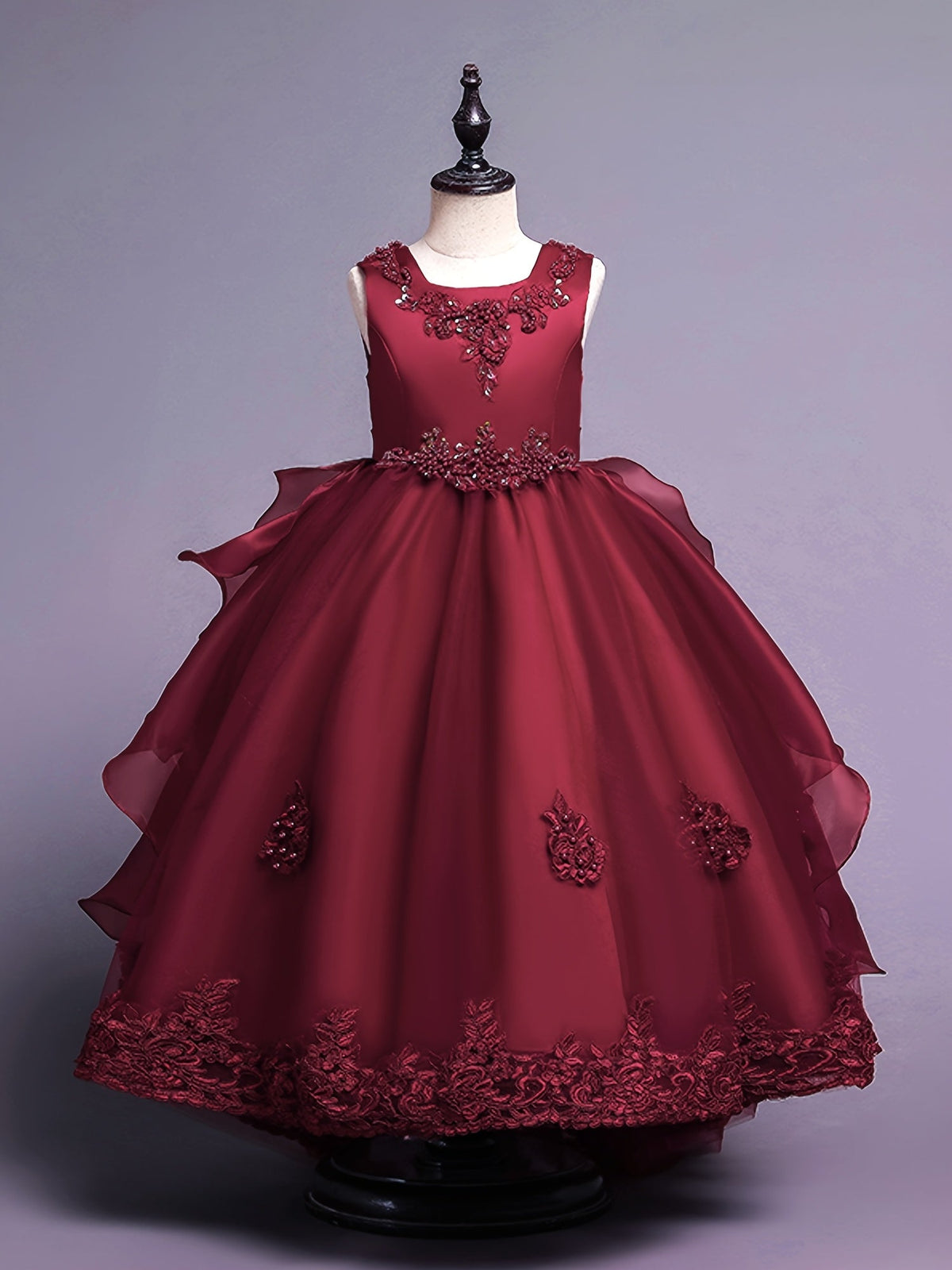 Kids' Floral Dress – view 3