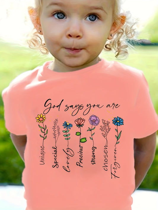 Kids' Floral T-Shirt – main product image